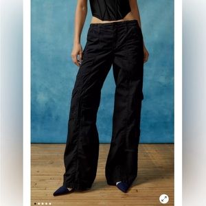 BDG Y2K Low-rise Black Cargo Pants